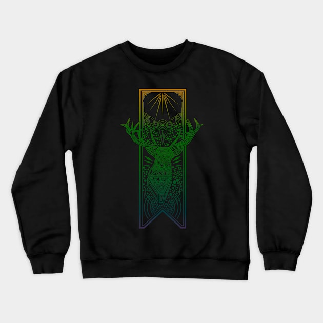 deer Crewneck Sweatshirt by arxitrav